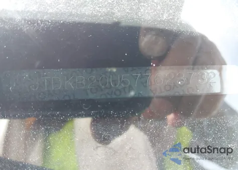 2007 Toyota Prius from USA, damaged, VIN JTDKB20U577623732